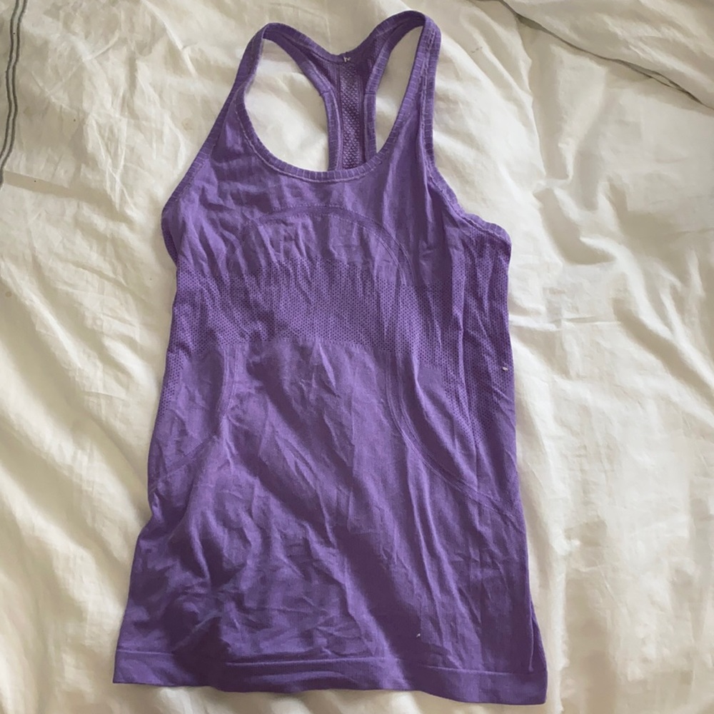 Purple lululemon tank